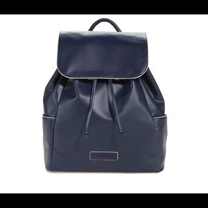 Vera Bradley Navy Leather Purse/ backpack